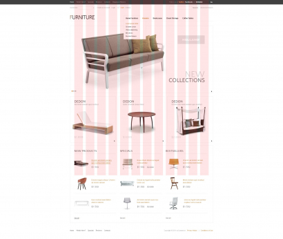 Дизайн для магазина мебели №514