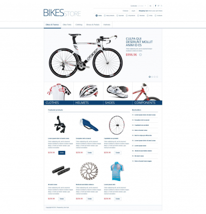 Дизайн для магазина велосипедов №3012